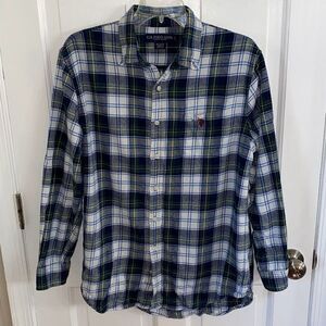 🔥3/$20🔥 U.S. Polo Assn. plaid flannel shirt size L